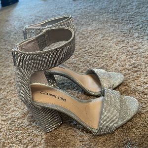 I’m selling these Gianni Bini heels. Only used them once. They are size 5.5.